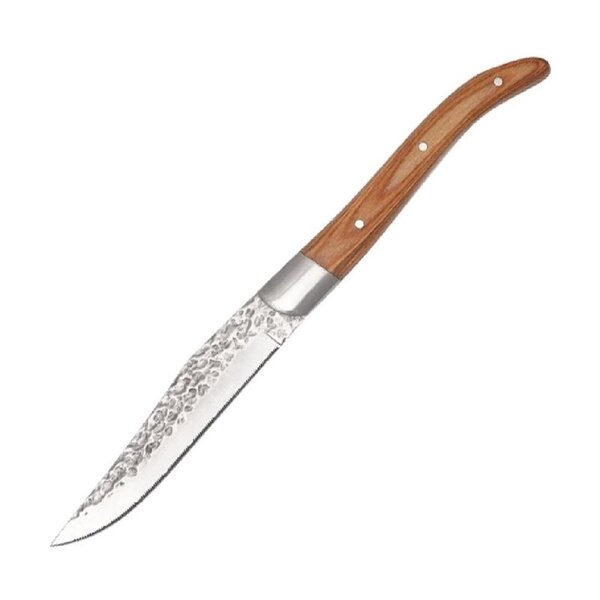 Steakmessen | DENALI | RVS/Hout | 6 Stuks | Lengte 225mm