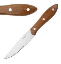 Olympia Steakmessen | JUMBO | RVS/Kunststof | 12 Stuks | Lengte 246mm