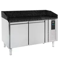 CombiSteel Pizzawerkbank | 390L | 2 Deuren (EN600x400) | +2°C/+8°C | Geforceerd | 1510x800x850/1000(h)mm