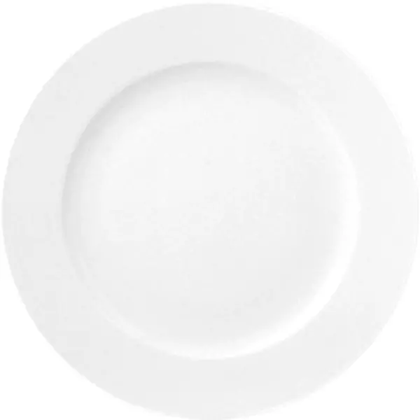 Borden | DELTA | Porselein | Wit | 12 Stuks | Ø220mm