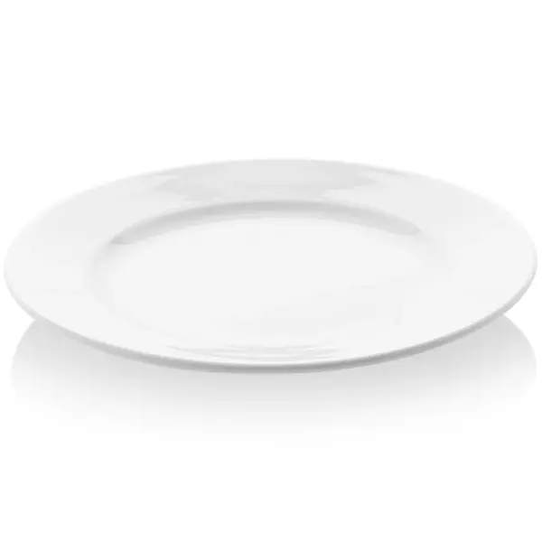 Borden | DELTA | Porselein | Wit | 12 Stuks | Ø220mm