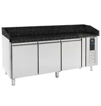 CombiSteel Pizzawerkbank | 580L | 3 Deuren (EN600x400) | +2°C/+8°C | Geforceerd | 2025x800x850/1000(h)mm