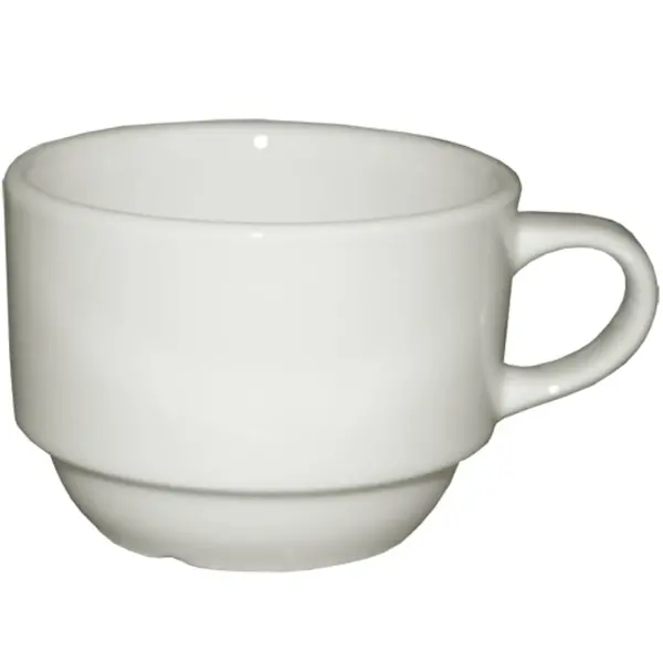 Kopjes | ENT | Porselein | Wit | 17cl | 12 Stuks | Ø79x55(h)mm