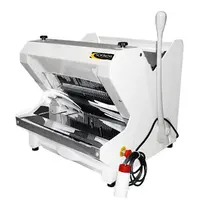 SOFINOR Broodsnijmachine | BYZANCE | Brood 440x300mm/Ø300mm | Snijdikte 9/11/13mm | Semi-Automatisch | 0.49kW (400V) | Optioneel Onderstel | 680x640x600/880(h)mm 