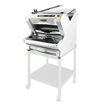 SOFINOR Broodsnijmachine | BYZANCE | Brood 440x300mm/Ø300mm | Snijdikte 9/11/13mm | Automatisch | 0.49kW (230V) | Optioneel Onderstel | 680x640x600/880(h)mm 