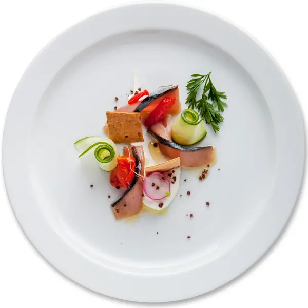 Borden | VENUS | Porselein | Wit | 12 Stuks | Ø200mm