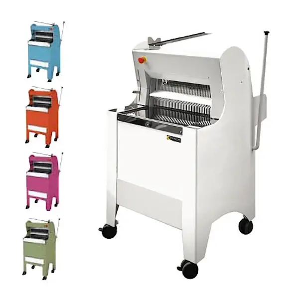 Broodsnijmachine | BYZANCE | Brood 440x330mm/Ø330mm | Snijdikte 9/11/13mm | Semi-Automatisch | 0.55kW (230V) | 615x716x735/1205(h)mm