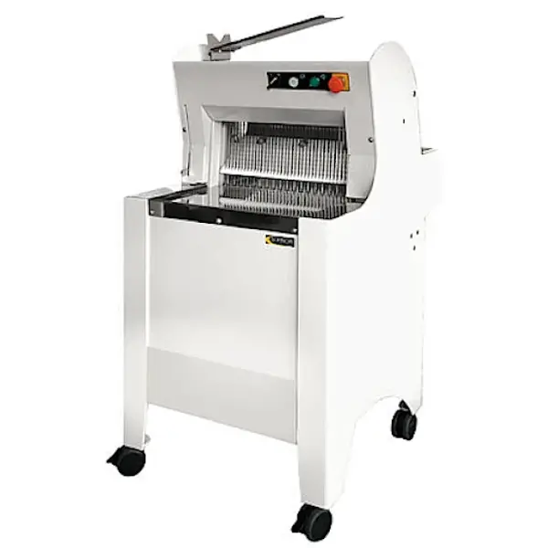 Broodsnijmachine | BYZANCE | Brood 440x330mm/Ø330mm | Snijdikte 9/11/13mm | Automatisch | 0.55kW (400V) | 615x716x735/1205(h)mm