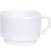 Gural Kopjes | VENUS | Porselein | Wit | 17cl | 12 Stuks | Ø77x55(h)mm