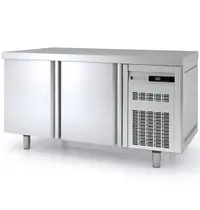 Coreco Bakkerij Vrieswerkbank | 800 RANGE | 362L | 2 Deuren (EN600x400) | -15°C/-20°C | Geforceerd | Temperatuuralarm | 1495x800x850(h)mm