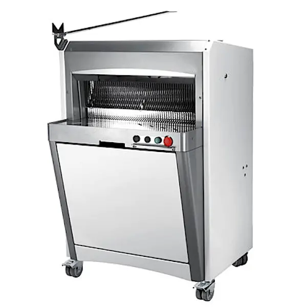 Broodsnijmachine | DUO | Brood 600x300mm | Snijdikte 6-11mm | Automatisch | 0.49kW (230V) | 870x750x740/1280(h)mm