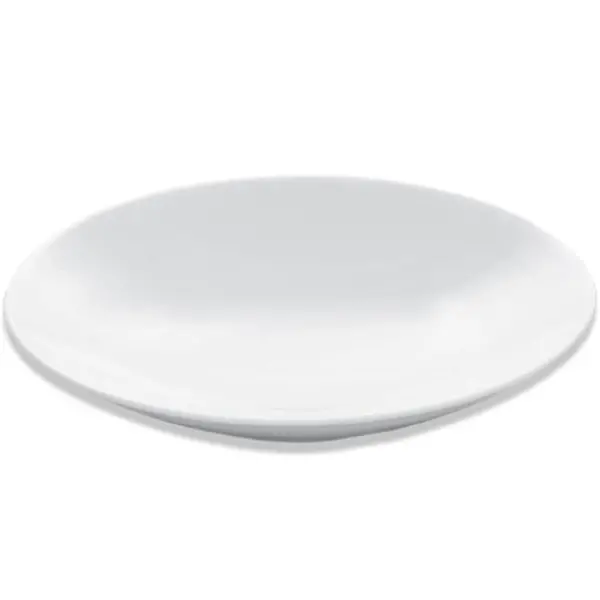 Diepe Borden | PURE | Porselein | Wit | 12 Stuks | Ø230x40(h)mm
