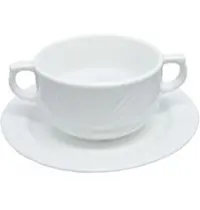 Lubiana Soepkommen | ARCADIA | Porselein | Wit | 30cl | 6 Stuks | Ø102/150x60(h)mm