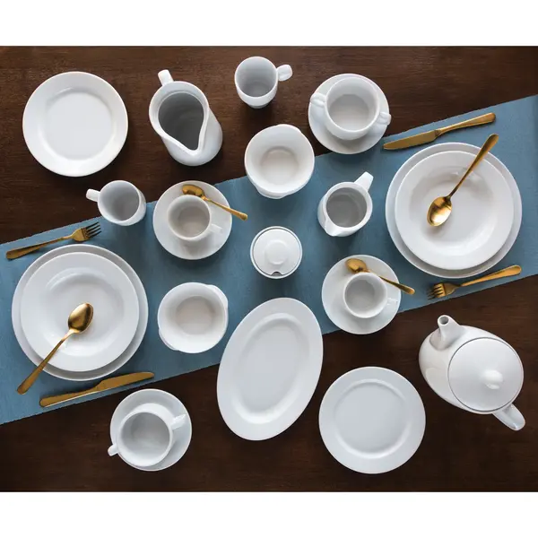 Soepkommen | KASZUB | Porselein | Wit | 32cl | 6 Stuks | Ø100x55(h)mm