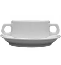 Lubiana Schotels | KASZUB | Porselein | Wit | 6 Stuks | Ø160mm