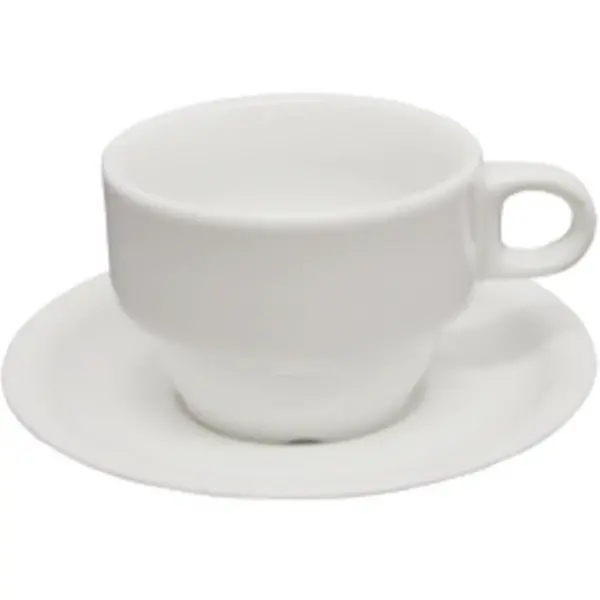 Kopjes | SCANDIA | Porselein | Wit | 20cl | 6 Stuks | Ø85x62(h)mm
