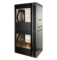 INOTECH by SOFINOR Kippengrill | ATLANTIS | Elektrisch | 2x 8 Korven | 48-64 Kippen | 50°C/230°C | 22.2kW (400V) | Timer | 995x812x2025(h)mm