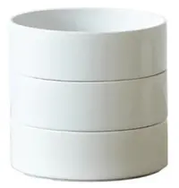 Gural Kommen | PARIS | Porselein | Wit | 31cl | 12 Stuks | Ø120x45(h)mm