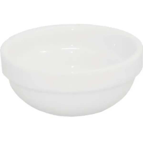 Dipschaaltjes | Porselein | Wit | 6cl | 6 Stuks | Ø75x34(h)mm
