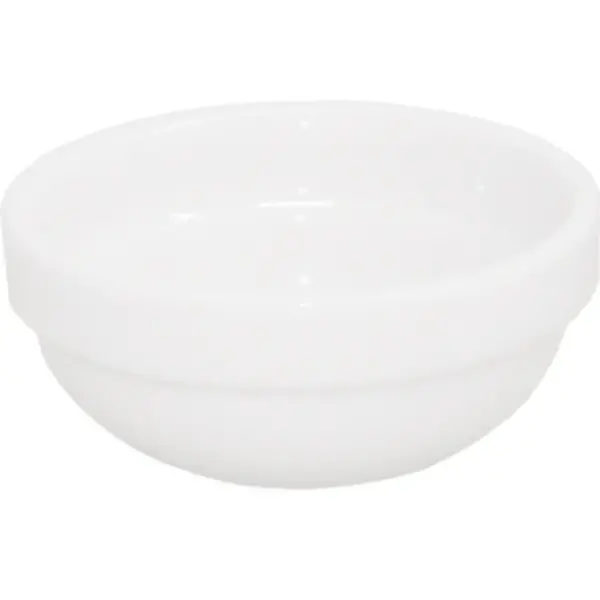 Dipschaaltjes | Porselein | Wit | 4cl | 6 Stuks | Ø60x30(h)mm