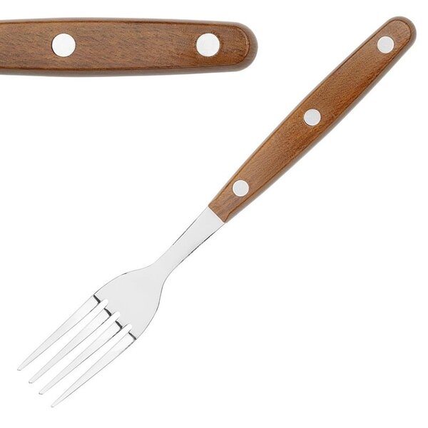 Steakvorken | RVS/Kunststof | 12 Stuks | Lengte 200mm