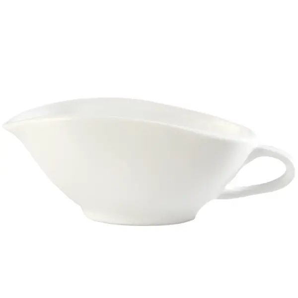 Sauskommen | PAPILLON | Porselein | Wit | 8.5cl | 6 Stuks | 135x50x40(h)mm