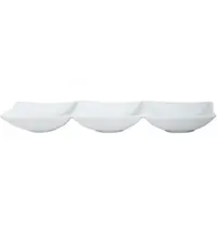 ECW Sausschaaltjes | HONG KONG | Porselein | Wit | 12 Stuks | 250x80mm