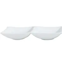 ECW Sausschaaltjes | HONG KONG | Porselein | Wit | 12 Stuks | 170x80mm