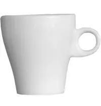 ECW Kopjes | PAPILLON TULP | Porselein | Wit | 16cl | 6 Stuks | Ø70x75(h)mm