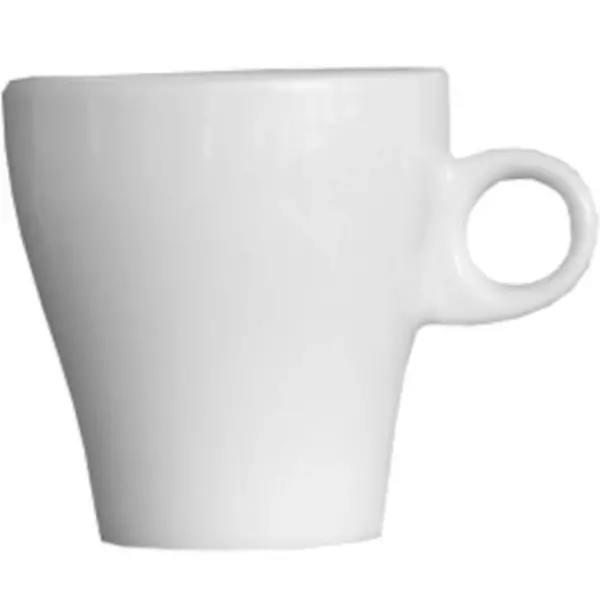 Kopjes | PAPILLON TULP | Porselein | Wit | 16cl | 6 Stuks | Ø70x75(h)mm