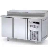 Coreco Saladette | 600 RANGE | 245L | 2 Deuren | Boven 8x 1/4 GN | 0°C/+8°C | Geforceerd | Klapdeksel | Temperatuuralarm | 1495x600x850/1021(h)mm