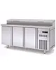 Coreco Saladette | 600 RANGE | 380L | 3 Deuren | Boven 12x 1/4 GN | 0°C/+8°C | Geforceerd | Klapdeksels | Temperatuuralarm | 2020x600x850/1021(h)mm 