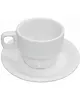 ECW Schotels | BASIC | Porselein | Wit | 6 Stuks | Ø140mm 