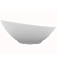 Lubiana Kommen | LODGE | Porselein | Wit | 80cl | 6 Stuks | Ø235x93(h)mm 