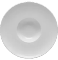 Lubiana Diepe Borden | SOLAIR | Porselein | Wit | 6 Stuks | Ø290x44(h)mm