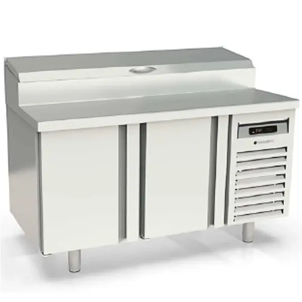 Saladette | 800 RANGE | 362L | 2 Deuren (EN600x400) | Boven 8x 1/3 GN | 0°C/+8°C | Geforceerd | Klapdeksel | Temperatuuralarm | 1495x800x850/1021(h)mm