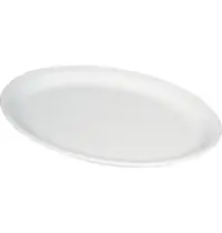 Lubiana Borden | AMERYKA | Porselein | Wit | 6 Stuks | 330x250mm