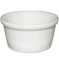 Lubiana Ramekins | AMERYKA | Porselein | Wit | 9cl | 3 Stuks | Ø78x40(h)mm 