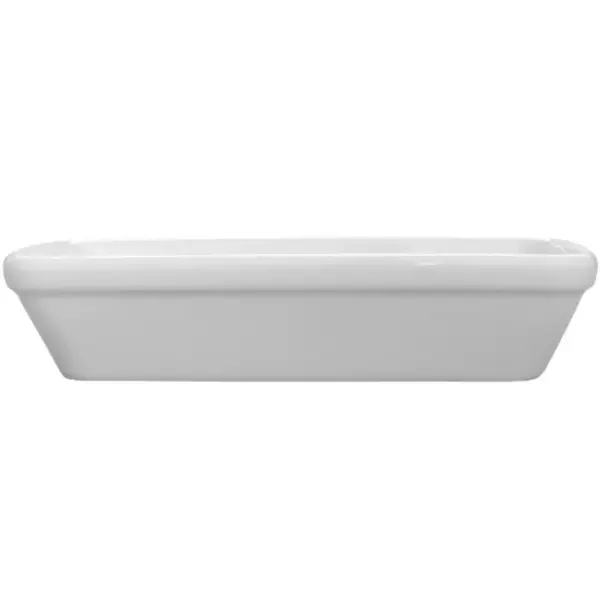 Serveerschalen | Porselein | Wit | 40cl | 12 Stuks | 185x120x40(h)mm