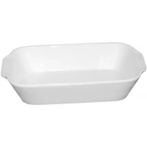 Serveerschalen | Porselein | Wit | 48cl | 4 Stuks | 210/180x120x45(h)mm