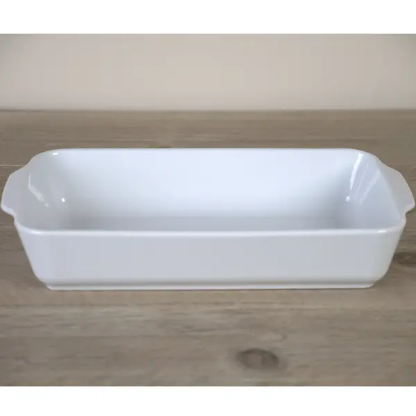 Serveerschalen | Porselein | Wit | 48cl | 4 Stuks | 210/180x120x45(h)mm