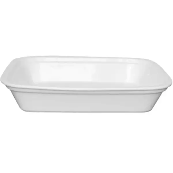 Serveerschalen | Porselein | Wit | 160cl | 2 Stuks | 282x219x50(h)mm