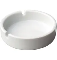 ECW Terras Asbakken | PAPILLON | Wit | Glas | Ø89x30(h)mm