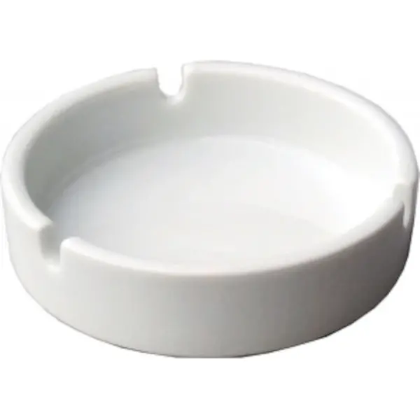 Terras Asbakken | PAPILLON | Wit | Glas | Ø89x30(h)mm