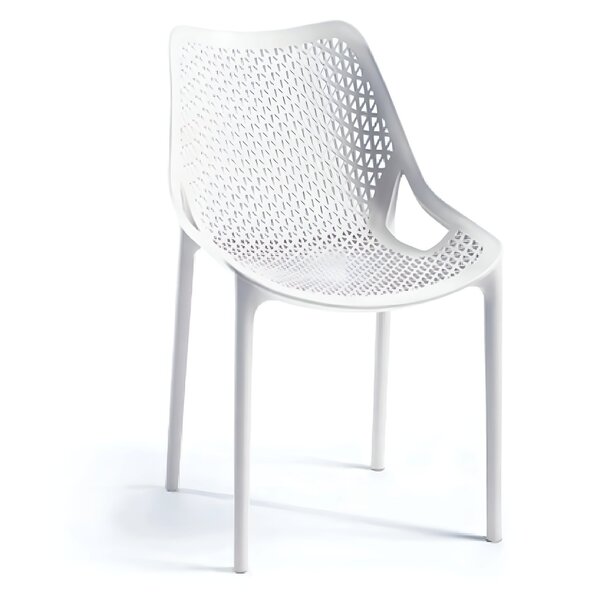 Stoel | Kunststof | Wit | In-/Outdoor | 500x610x800(h)mm
