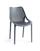 E.R.S. Stoel | Kunststof | Grijs | In-/Outdoor | 500x610x800(h)mm 