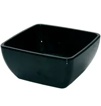 ECW Kommen | Melamine | Zwart | 15cl | 24 Stuks | 90x90x45(h)mm
