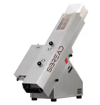 Sibread Stokbrood-/Baguettesnijmachine | JUPITER | Instelbare Snijdikte/-Hoogte | 0.75kW (230V/400V) | Optioneel Onderstel | 355x700x775(h)mm