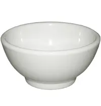 ECW Dipschaaltje | Melamine | Wit | 13cl | Per Stuk | Ø89x45(h)mm