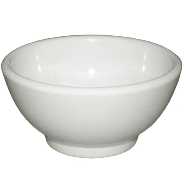 Dipschaaltje | Melamine | Wit | 13cl | Per Stuk | Ø89x45(h)mm